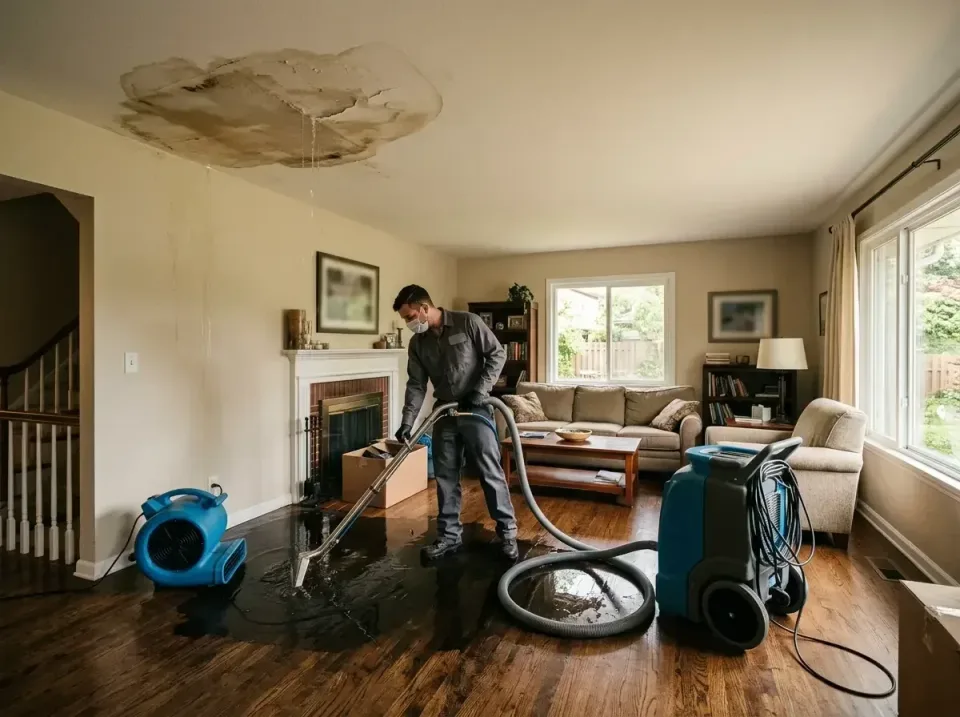 attic-pipe-burst-ceiling-drip-008 — frequently asked questions, Water Damage Restoration & Carpet Care in Walnut Hill, TN
